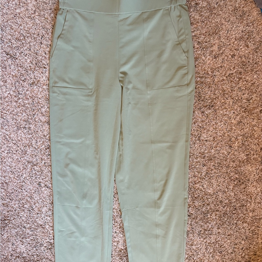 Lou & Grey Green Straight Leg Pants